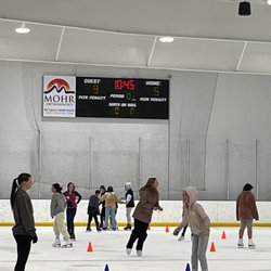 Outpost Ice Arenas - The scoreboard