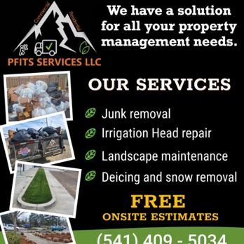Pfits Services - we have a solution for all your property - Junk Removal & Hauling Near Me Pfits Services - we have a solution for all your property - Junk Removal & Hauling Near Me