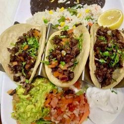 El Paraiso Tex Mex Restaurant - 21. Steak Tacos al Carbon
