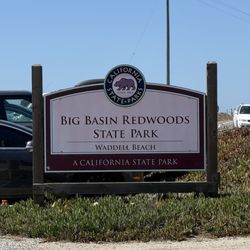 Waddell Beach - Signage of the beach/park