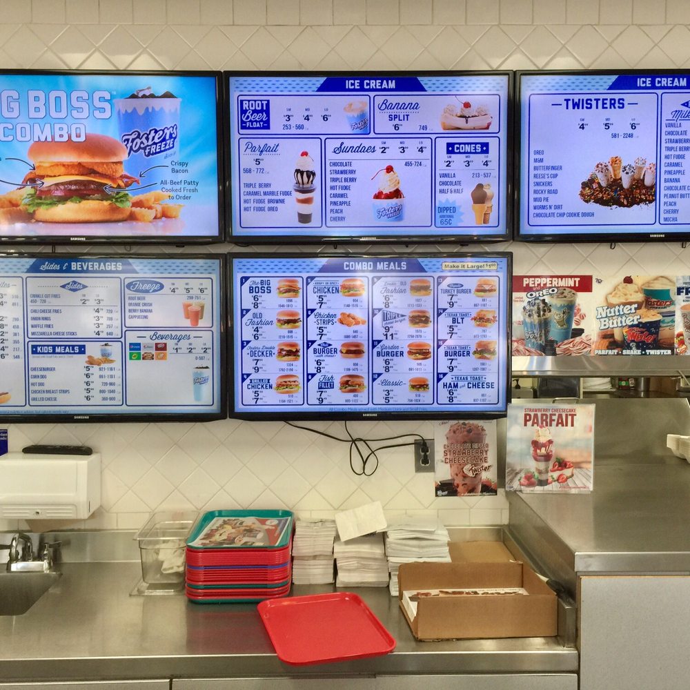 Menu as of July of 2019. Menu as of July of 2019.