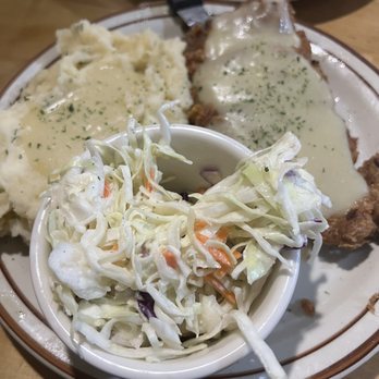 Julian Cafe - Chicken fried steak with garlic mashed potatoes and cole slaw - Bakeries Near Me - Julian, California