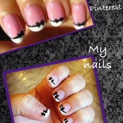 Cosmo Nail Bar - Gel mani cute with cute designs. Bring the picture for the designs you want, they can do exactly the same or even better.