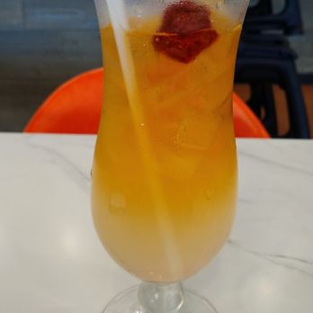 Phở Nhớ - See how the salted plum continued to infuse into the lemonade? - Noodles Near Me - Albuquerque, New Mexico