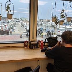 Watch the water while you eat or go outside and eat