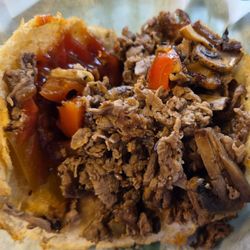 Cheesesteak & Grill Stop - Yes, I put ketchup on my sammies. No judging!