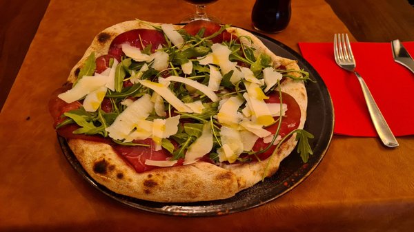 Photo of Sapori e Delizie - Rome, RM, IT. Pizza bresaola excellente