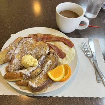 Harry's Cafe - Ordered number 1 French toast and eggs with bacon  It was so delicious   Coffee was on point - Breakfast & Brunch Near Me - Stanton, California
