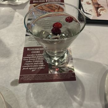 Half Shell Oyster House - This is the Winterberry Cosmo, it was fabulous!! - Seafood Near Me - Hattiesburg, Mississippi Half Shell Oyster House - This is the Winterberry Cosmo, it was fabulous!! - Seafood Near Me - Hattiesburg, Mississippi