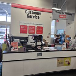 Staples - Customer service area