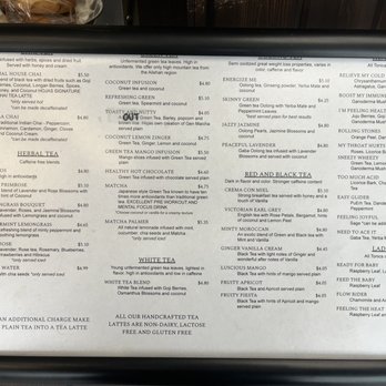 Hojas Tea House - Menu - Desserts Near Me - Long Beach, California Hojas Tea House - Menu - Desserts Near Me - Long Beach, California