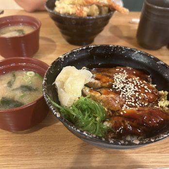 STIX ASIA - Eel donburi with miso soup - Food Court Near Me - Honolulu, Hawaii STIX ASIA - Eel donburi with miso soup - Food Court Near Me - Honolulu, Hawaii