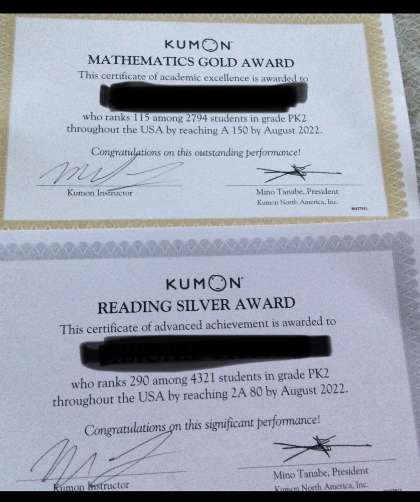 Kumon Math and Reading Center of Tustin - South - reading tutor in TUSTIN, CA