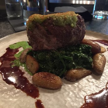 Therapy - Sadly this is a way over cooked filet. I would have snapped a pic of how done it was but I didn't want to ruin the bartender's night. - Bars Near Me - Las Vegas, Nevada Therapy - Sadly this is a way over cooked filet. I would have snapped a pic of how done it was but I didn't want to ruin the bartender's night. - Bars Near Me - Las Vegas, Nevada