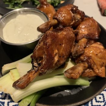 Grain and Cane - Buffalo wing "lollipops" - American Near Me - Berkely Heights, New Jersey Grain and Cane - Buffalo wing "lollipops" - American Near Me - Berkely Heights, New Jersey