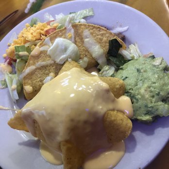 The Original Las Fuentes / Magnolia - Half of my hubby's dinner. Said it was good. 5.31.23 - Mexican Near Me - Magnolia, Texas