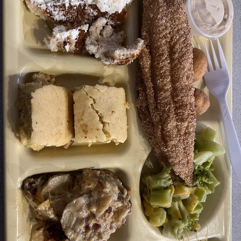 Catfish lunch special very good quality was incredible Catfish lunch special very good quality was incredible