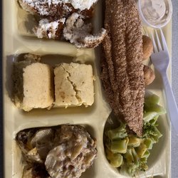 Blue & White - Catfish lunch special very good quality was incredible