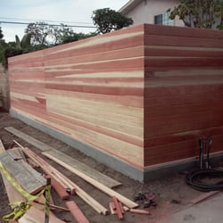 C & N Fence & Masonry - Long Beach, CA Tongue and Groove planks