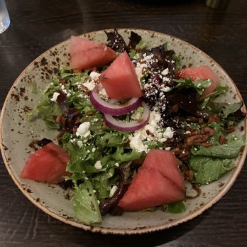 Mac's On Main - Watermelon salad on dfw restaurant week menu - Seafood Near Me - Grapevine, Texas Mac's On Main - Watermelon salad on dfw restaurant week menu - Seafood Near Me - Grapevine, Texas