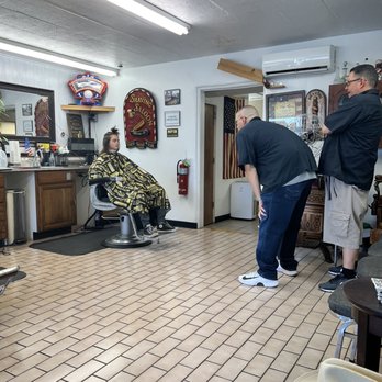 Tina's Barber & Styling - Checking those lines!! - Barbers Near Me - Alamogordo, New Mexico Tina's Barber & Styling - Checking those lines!! - Barbers Near Me - Alamogordo, New Mexico