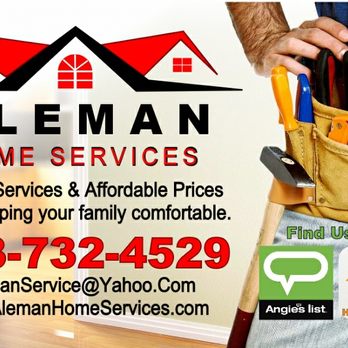 Aleman Home Services - Aleman Home Services Is Your Local Service Provider. Support Small Businesses & Schedule Your Free On-Site Or Remote Estimate Today. - Handyman Near Me - Richmond, Texas Aleman Home Services - Aleman Home Services Is Your Local Service Provider. Support Small Businesses & Schedule Your Free On-Site Or Remote Estimate Today. - Handyman Near Me - Richmond, Texas
