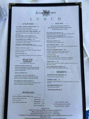 Menu photo 4 Julep Kitchen Dillard, GA