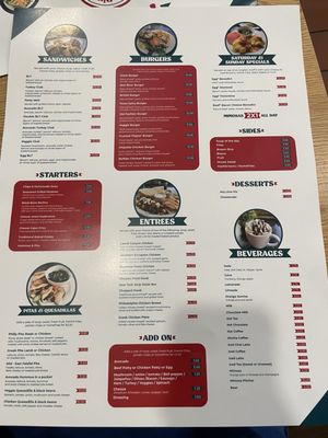 Menu photo 2 Red River Cafe Austin, TX