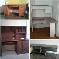 Experienced ARMS - We assemble desks, tv stands, and dressers.