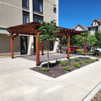 Cumberland Handyman Solutions - Apartment had us build a pergola for their residents before 4th of July. - Handyman Near Me Cumberland Handyman Solutions - Apartment had us build a pergola for their residents before 4th of July. - Handyman Near Me