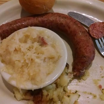Schobels Restaurant - German plate. Husband was hungry and didn't want to wait - Buffets Near Me - Columbus, Texas Schobels Restaurant - German plate. Husband was hungry and didn't want to wait - Buffets Near Me - Columbus, Texas