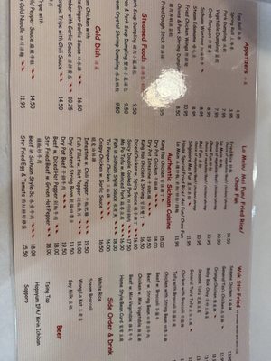 Menu photo 5 New Sichuan Winston-Salem, NC Menu photo 5 New Sichuan Winston-Salem, NC