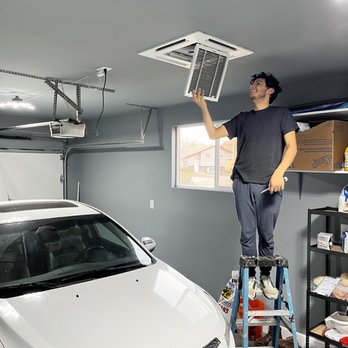 Sam's Heating & Air - Garage mini-split - Heating & Air Conditioning/HVAC Near Me Sam's Heating & Air - Garage mini-split - Heating & Air Conditioning/HVAC Near Me