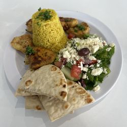 Gyro Cafe - Chicken Shish Kabob Plate