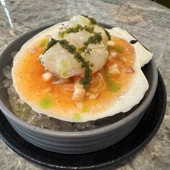 Animae - Scallop Crudo - Asian Fusion Near Me - San Diego, California