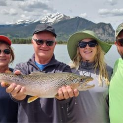 Silver Flask Fishing - Great brown trout catch with Silver Flask Fishing!