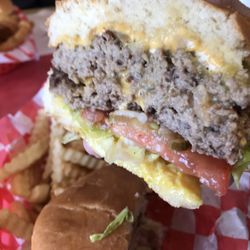 Papa Eric's Burgers - Double cheeseburger, awesome