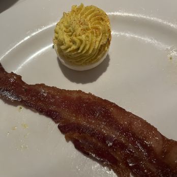 BrickTop's - I absolutely love the bacon and egg appetizer. It's memorable! - New American Near Me - Nashville, Tennessee