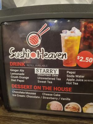Menu photo 4 Sushi Heaven - Lancaster Lancaster, PA Menu photo 4 Sushi Heaven - Lancaster Lancaster, PA