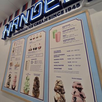 Handel's Homemade Ice Cream - Menu - Ice Cream & Frozen Yogurt Near Me - Irvine, California