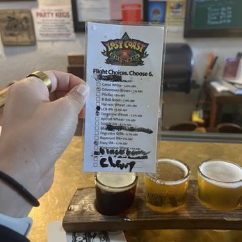 Lost Coast Brewery and Cafe - Flight - Pubs Near Me - Eureka, California