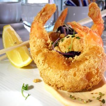 FISH Restaurant - Crisp battered prawns from set lunch menu - excellent - huge prawns, light crunchy batter. - Modern European Near Me - Auckland, AUK FISH Restaurant - Crisp battered prawns from set lunch menu - excellent - huge prawns, light crunchy batter. - Modern European Near Me - Auckland, AUK