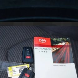 Mac Haik Toyota - Here is the pic of 2 keys with the owners manual and a yellow tag that was her car she purchased