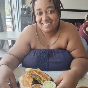 Purely Plant - Ntozake loved the Crunch Wrap! - Vegan Near Me - Atlanta, Georgia Purely Plant - Ntozake loved the Crunch Wrap! - Vegan Near Me - Atlanta, Georgia