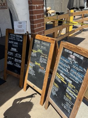 Menu photo 1 Heritage Barbecue San Juan Capistrano, CA