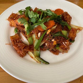 Bambu - Pad Suki with fried tofu - Thai Near Me - Richardson, Texas