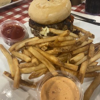 Prejean's - "Da Cou-Yon" Burger - Cajun/Creole Near Me - Lafayette, Louisiana Prejean's - "Da Cou-Yon" Burger - Cajun/Creole Near Me - Lafayette, Louisiana