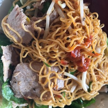Ghien Mi Go - Mì gõ khô - Noodles Near Me - Westminster, California