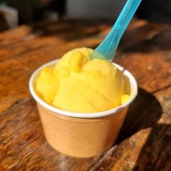 Mlle Catherine - Passionfruit sorbet!