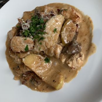 Sermet's Courtyard - The sweet potato dish! - Mediterranean Near Me - Daniel Island, South Carolina